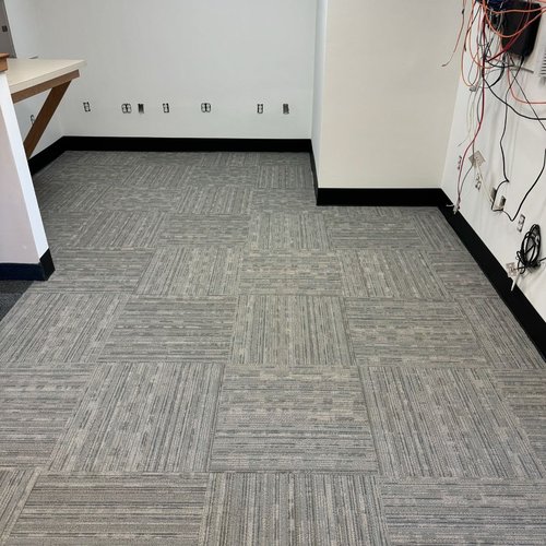 Carpet Tile instillation from Philadelphia Modern Flooring, Philadelphia, PA.