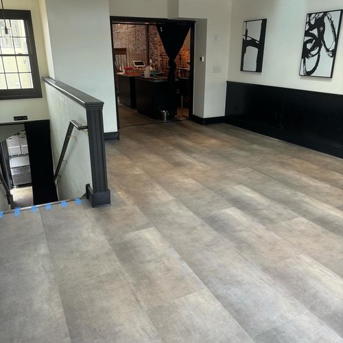 Luxury Vinyl Tile Flooring installation from Philadelphia Modern Flooring, Philadelphia, PA.